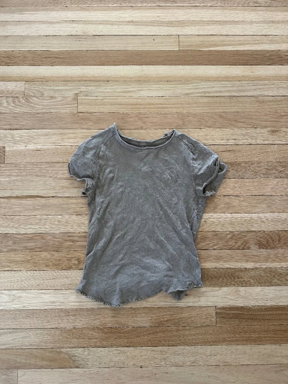 Free people tan T-shirt